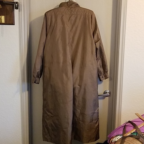 Vintage Trench coat W WARM/removable liner - Picture 3 of 6